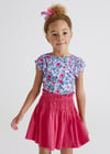Mayoral Kız Çocuk Pembe Set-Etek-3 Parçalı 