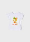 Mayoral Kız Çocuk Pembe Tshirt-Kısa Kollu 