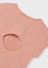 Mayoral Kız Çocuk Pembe Tshirt-Kısa Kol 