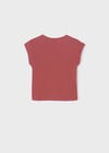 Mayoral Kız Çocuk Pembe Tshirt-Yıkamalı 