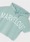 Mayoral Kız Çocuk Turuncu Tshirt-Kısa Kol 