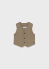 Mayoral Krem Erkek Bebek Yelek 2349
