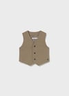 Mayoral Krem Erkek Bebek Yelek 2349