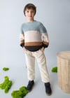 Mayoral Krem Erkek Çocuk Kadife Jogger Pantolon 4568