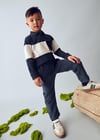 Mayoral Lacivert Erkek Çocuk Kadife Jogger Pantolon 4568