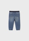 Mayoral Mavi Erkek Bebek Jean Jogger 2508