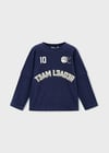 Mayoral Mavi Erkek Çocuk Çift Kollu Sweatshirt 4075