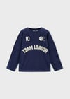 Mayoral Mavi Erkek Çocuk Çift Kollu Sweatshirt 4075