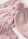 Mayoral Pembe Bebek Bere Atkı Eldiven Takım 10019
