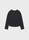 Mayoral Siyah Kız Çocuk Sweatshirt 7423