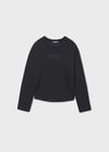 Mayoral Siyah Kız Çocuk Sweatshirt 7423
