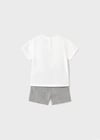 Mayoral Yazlık Erkek Bebek T-shirt Şort 2'li Set 