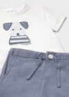 Mayoral Yazlık Erkek Bebek T-shirt Şort 2'li Set 