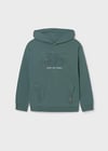 Mayoral Yeşil Erkek Çocuk Kapüşonlu Sweatshirt 7401