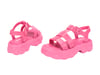 Mini Melissa Ella Infantil Preto Kız Çocuk Sandalet Pembe 36442