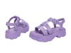 Mini Melissa Ella Infantil Preto Kız Çocuk Sandalet Mor 36442