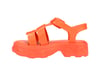 Mini Melissa Ella Infantil Preto Kız Çocuk Sandalet Turuncu 36442