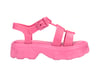 Mini Melissa Ella Infantil Preto Kız Çocuk Sandalet Pembe 36442