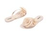 Mini Melissa Harmonic Petals INF Kız Çocuk Parmak Arası Terlik 37821-Krem
