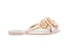 Mini Melissa Harmonic Petals INF Kız Çocuk Parmak Arası Terlik 37821-Krem