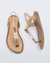 Mini Melissa Kız Çocuk Simli Sandalet