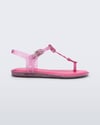 Mini Melissa Kız Çocuk Simli Sandalet