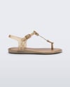 Mini Melissa Kız Çocuk Simli Sandalet