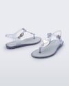 Mini Melissa Kız Çocuk Simli Sandalet