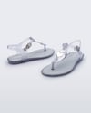 Mini Melissa Kız Çocuk Simli Sandalet
