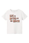 Name ıt Erkek Çocuk Beyaz T-shirt