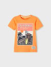 Name ıt Erkek Çocuk Turuncu T-shirt