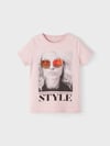 Name it Kız Çocuk Açık Pembe Tshirt