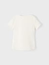 Name ıt Kız Çocuk Beyaz T-shirt