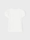 Name ıt Kız Çocuk Beyaz T-shirt
