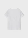 Name ıt Kız Çocuk Beyaz T-shirt