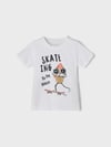 Name ıt Kız Çocuk Beyaz T-shirt