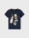 Name ıt Kız Çocuk Lacivert T-shirt