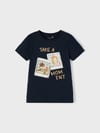 Name ıt Kız Çocuk Lacivert Tshirt