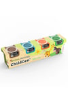 OYUN HAMURU ECOCUP - 125 GR 4'LÜ SET (KAHVE,MAVİ,TURUNCU,YEŞİL)