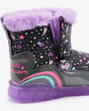 Skechers İllumi Brights Kız Çocuk Siyah Işıklı Bot