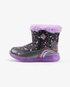 Skechers İllumi Brights Kız Çocuk Siyah Işıklı Bot
