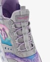 Skechers Infinite Heart Lights Kız Çocuk Gri Işıklı Spor Ayakkabı