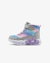 Skechers Infinite Heart Lights - Lovin Hearts Kız Çocuk Gri Işıklı Bot