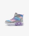 Skechers Infinite Heart Lights - Lovin Hearts Kız Çocuk Gri Işıklı Bot