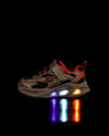 Skechers Meteor-lights Erkek Çocuk Gümüş Işıklı Spor Ayakkabı