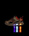 Skechers Meteor-lights Erkek Çocuk Gümüş Işıklı Spor Ayakkabı