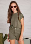 Şort-Gabardin