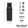 STANLEY THE ADVENTURE TO-GO BOTTLE 1.0 LT / 1.1 QT BLACK