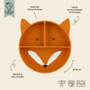 Trixie Silikon Vakumlu Bölmeli Tabak Mr.Fox