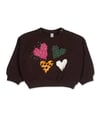 Tuc Tuc Kız Çocuk Siyah Sweatshirt